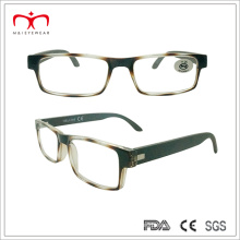 Best Sales and Fashion Metal Hinge Reading Glasses with Wooden-Like Temple (WRP507267)